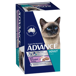 Advance Cat Wet Food Advance Cat Turkey 7 x 85g pocuhes