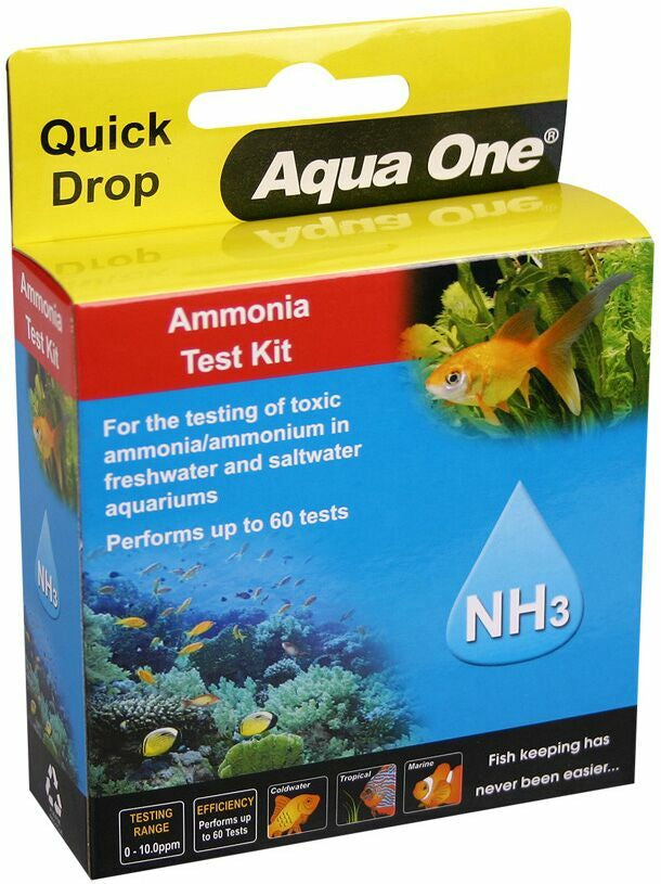 Aqua One Quick Drop Test Kit - Ammonia