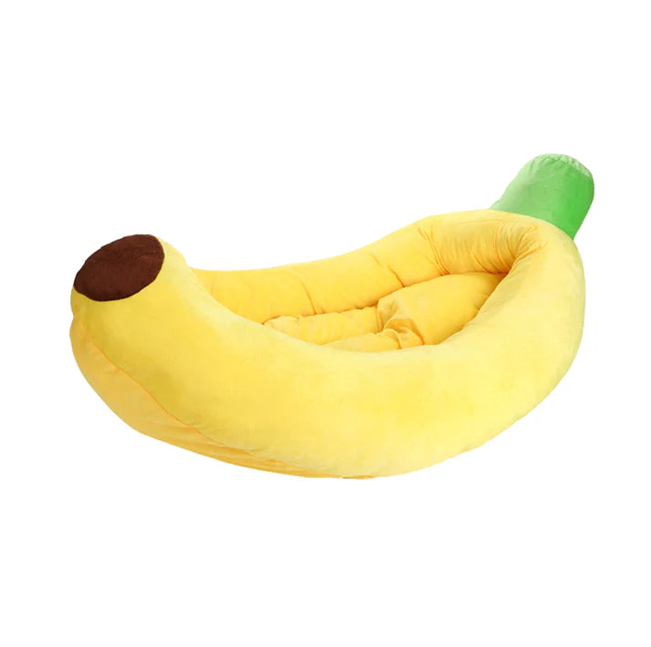 Banana Dog & Cat Calming Bed
