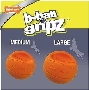 Nylabone B-Ball Gripz Basketball