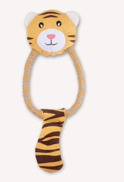 Beco Dog Toy Beco Recycled Soft Tiger Medium