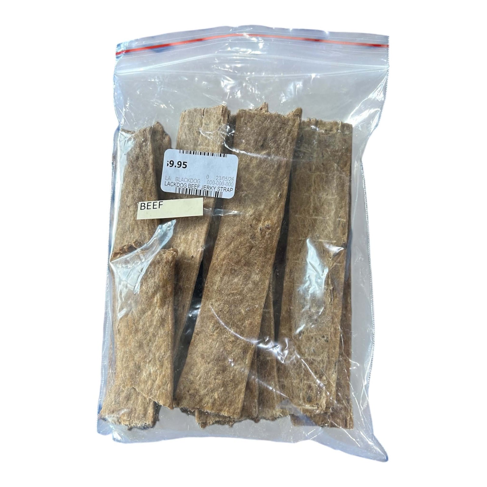 BlackDog Beef Jerky Straps 200g