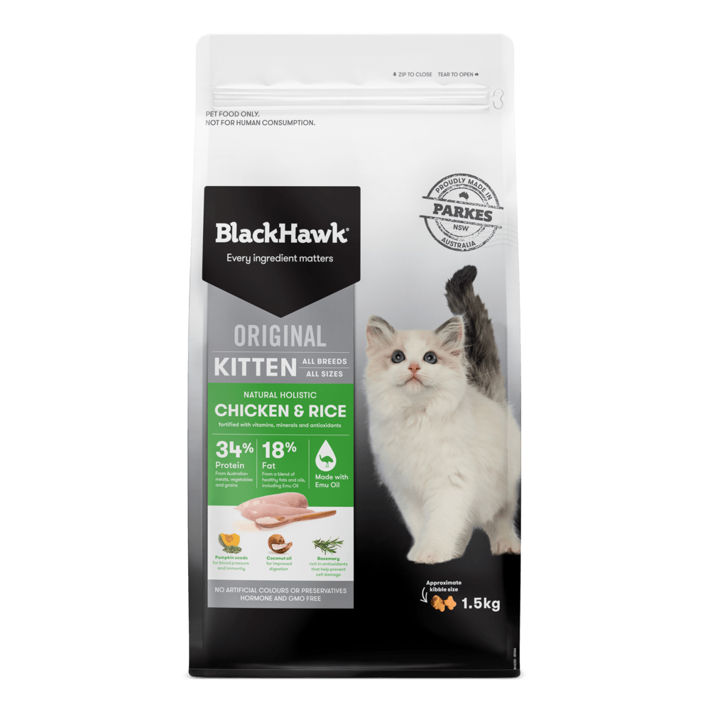 Black hawk chicken and rice feline 15kg outlet