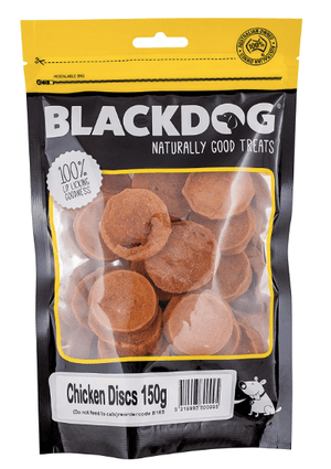 BlackDog Dog Treats BlackDog Chicken Discs 150g