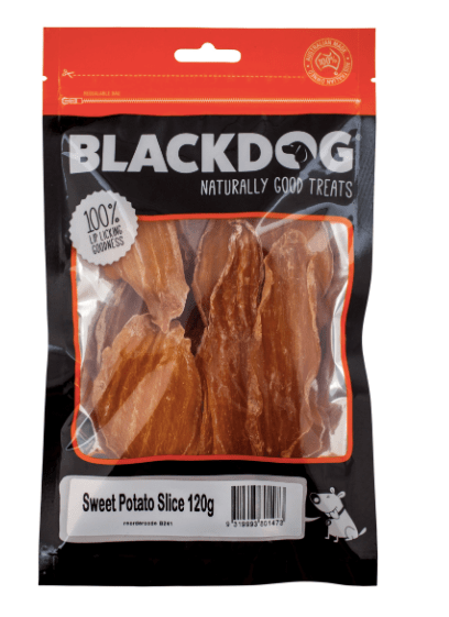 BlackDog Dog Treats BlackDog Sweet Potato Slice 120g