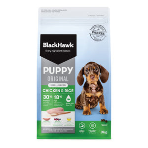 BlackHawk Puppy Small Breed Chicken & Rice 3kg