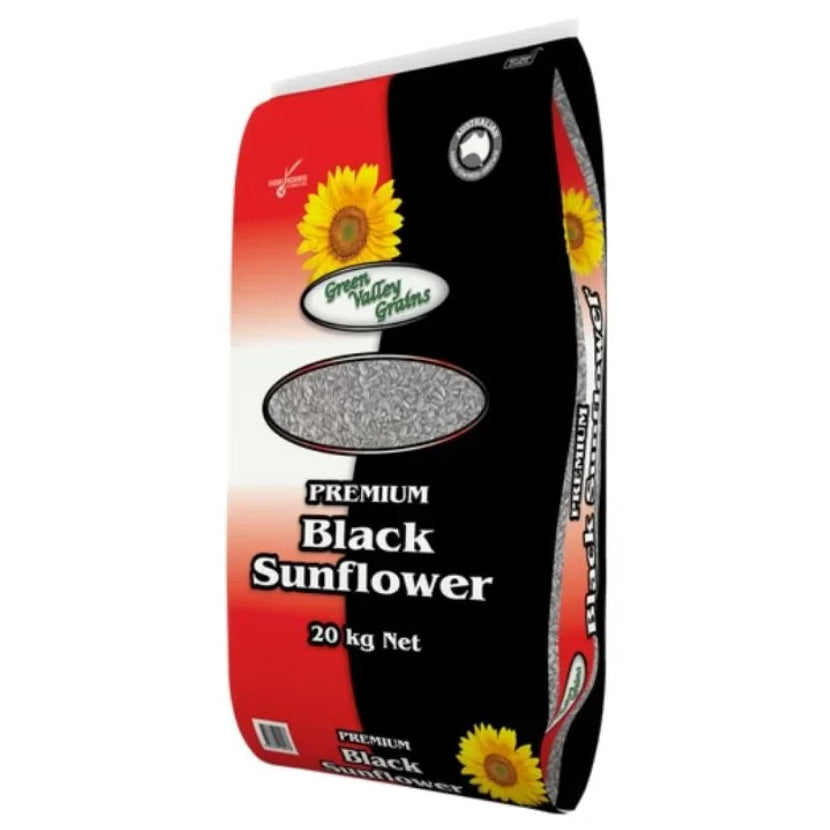 Green Valley Grains Black Sunflower Seed 3.2kg