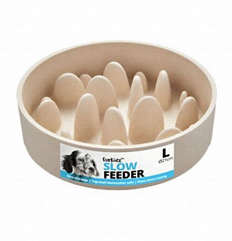 Furkidz Slow Feeder Bowl 21cm