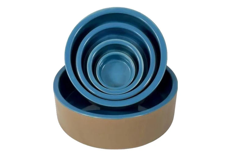 Showmaster Deluxe Ceramic Bowl Blue 3 Sizes Available