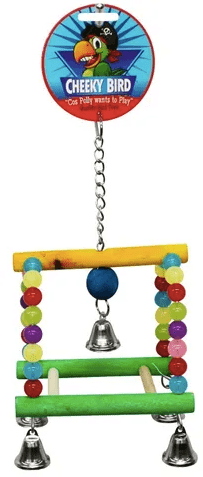 Cheeky Bird Bird Toy Default Cheeky Bird Arch Double Swing