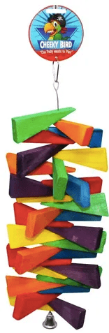 Cheeky Bird Bird Toy Default Cheeky Bird Triangle Spiral