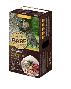 Doctor B's Barf Cat Raw Food Doctor B's Raw Barf Turkey Cat 1.38kg