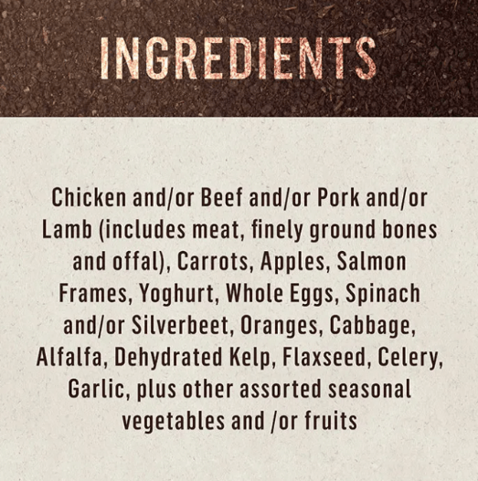 Doctor B's Barf Dog Raw Food Doctor B's Raw Barf Dog Combo 2.72kg