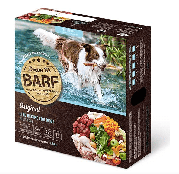 Dr b raw sales dog food