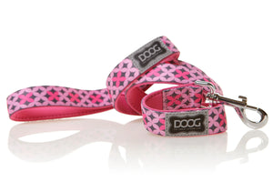 Doog Toto Pink Neoprene Dog Lead - Large 130cm