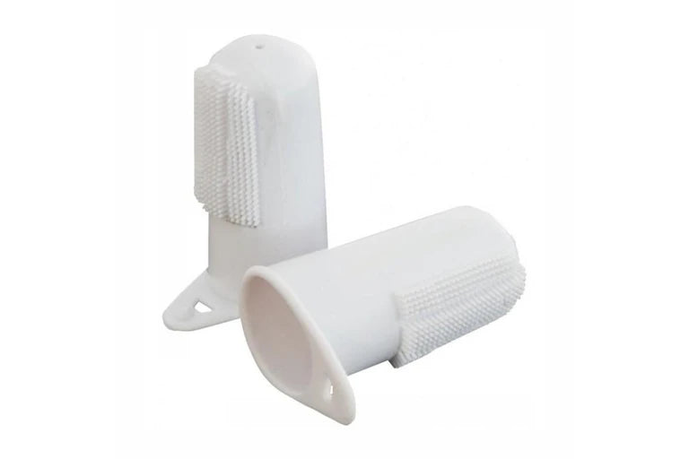Veterinary Oral Care Fingerbrush for Pets 2 Pack