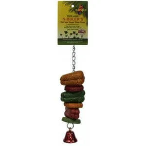 Birdie Nibbler Capsicum & Fruit Kabob Small