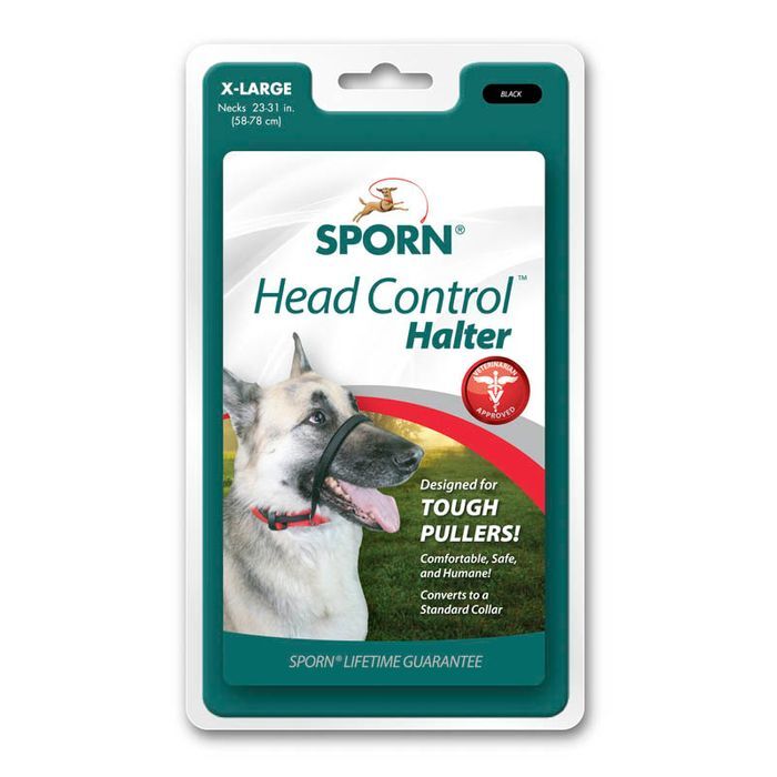 Sporn Dog Head Halter Stops Pulling!