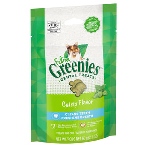 Greenies Cat Treats Greenies Feline Catnip 60G