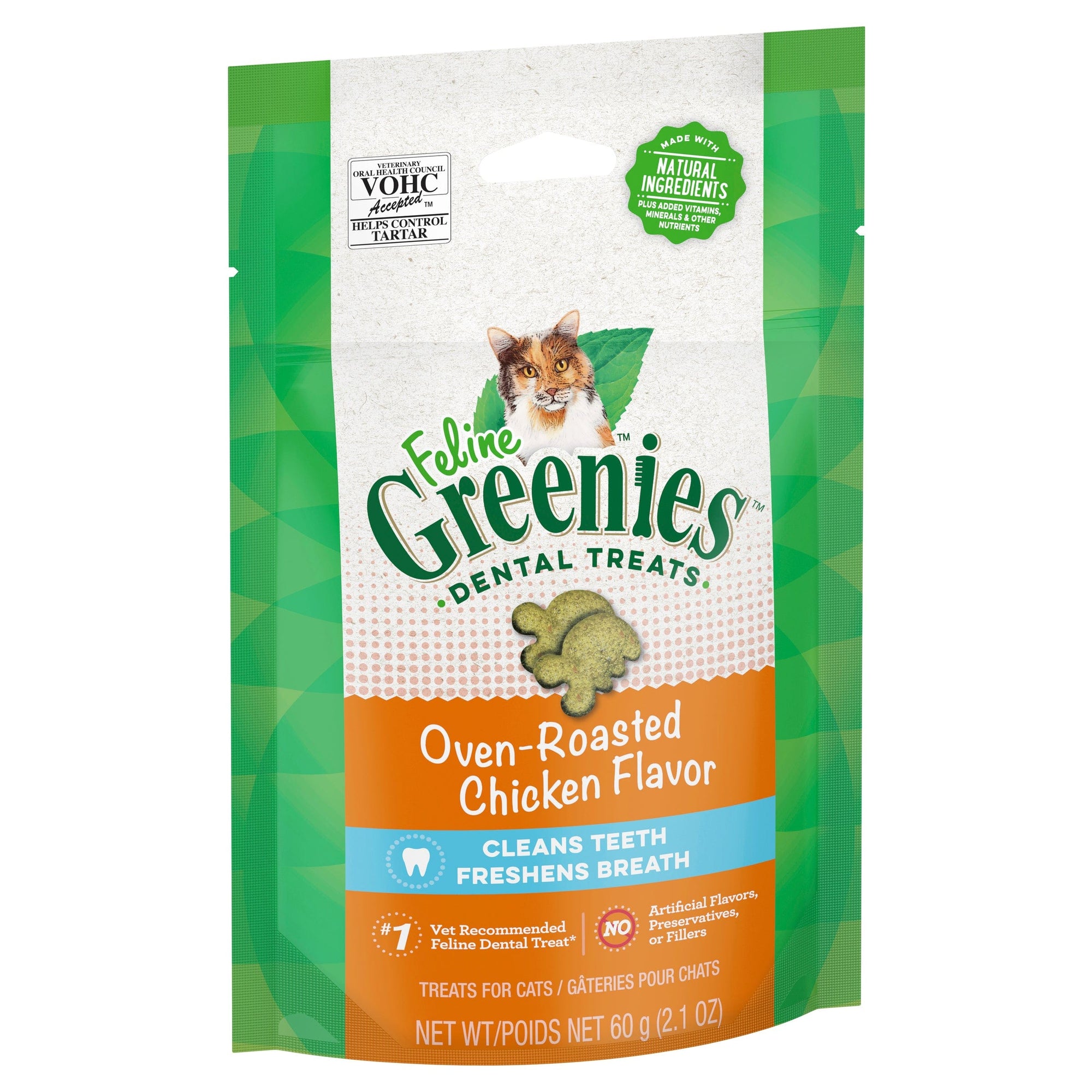 Greenies Cat Treats Greenies Feline Chicken 60G