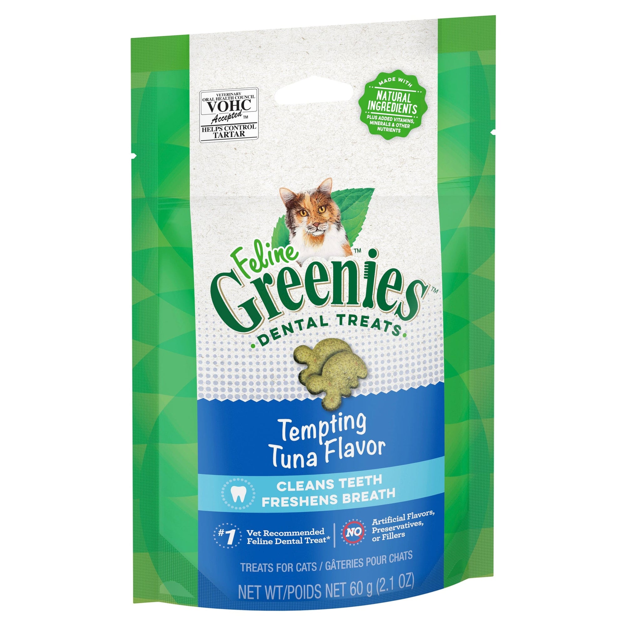 Greenies Cat Treats Greenies Feline Tuna 60G
