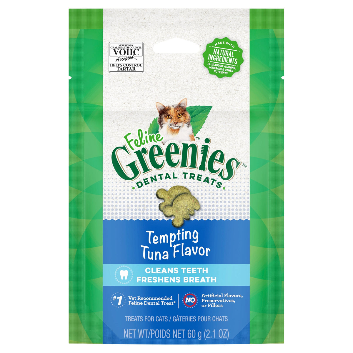 Greenies Cat Treats Greenies Feline Tuna 60G