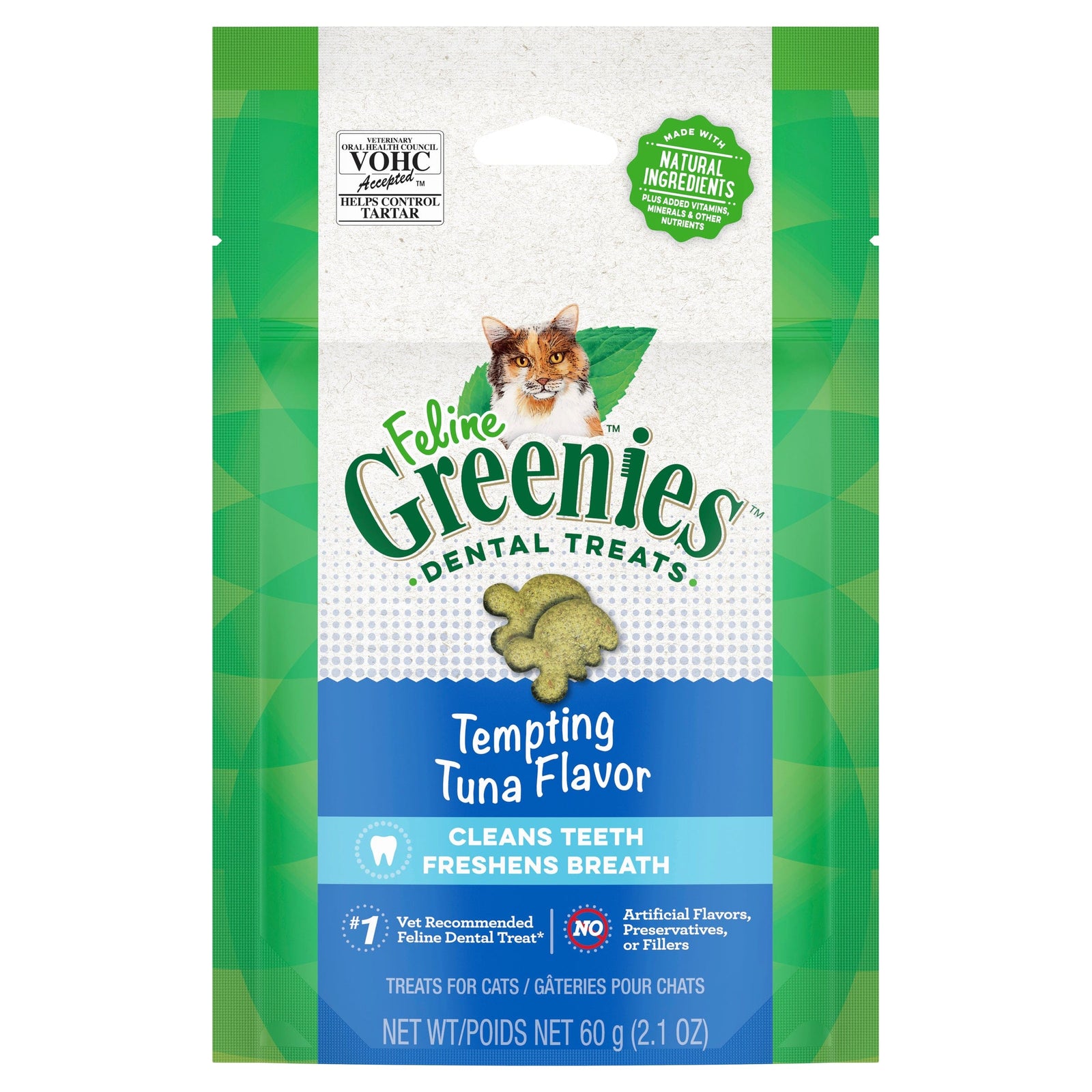 Greenies Cat Treats Greenies Feline Tuna 60G