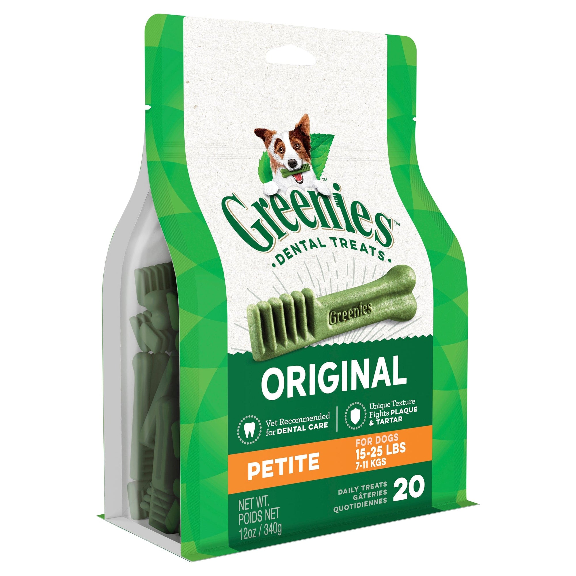 Greenies Dog Treats Default Greenies Treat Pack Petite 340Gm