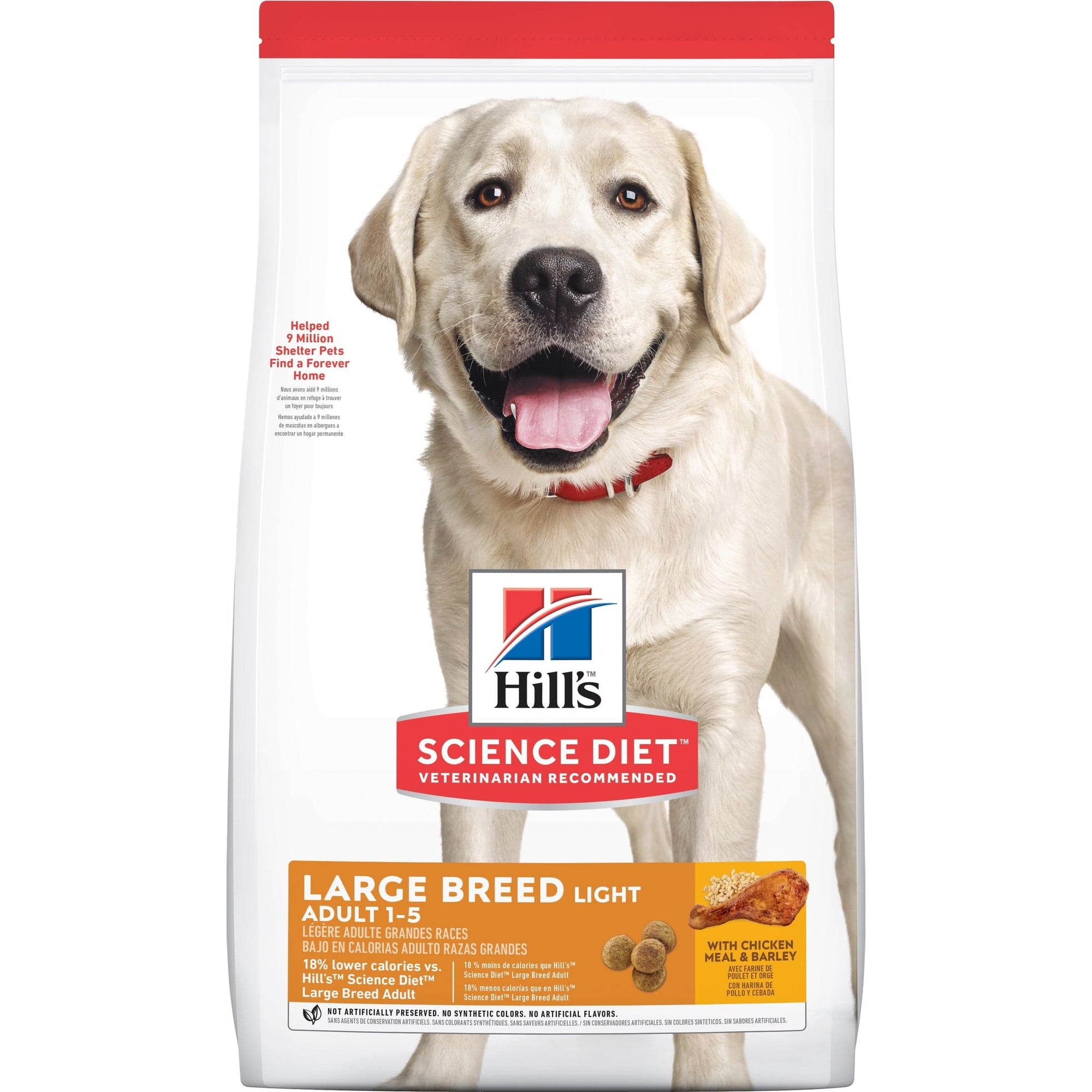 Hill's Dog Dry Food Default Hill'S Science Diet Dog Light Large Breed 12Kg