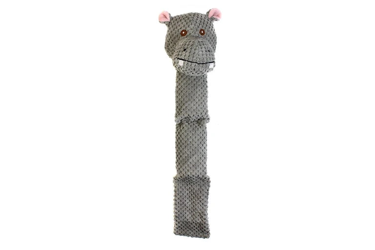 Paw Play Plush Squeak Hippo
