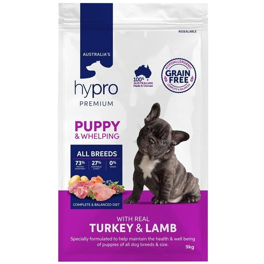 Hypro Premium Grain Free Puppy Turkey & Lamb 9kg