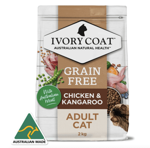 Ivory Coat Cat Dry Food Ivory Coat Cat Grain Free Chicken & Kangaroo 2kg