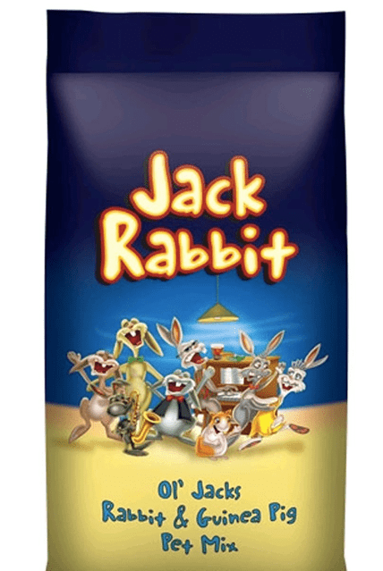 Jack Rabbit Guinea Pig Food Jack Rabbit Ol Jacks Rabbit & Guinea Pig Pet Mix 3kg