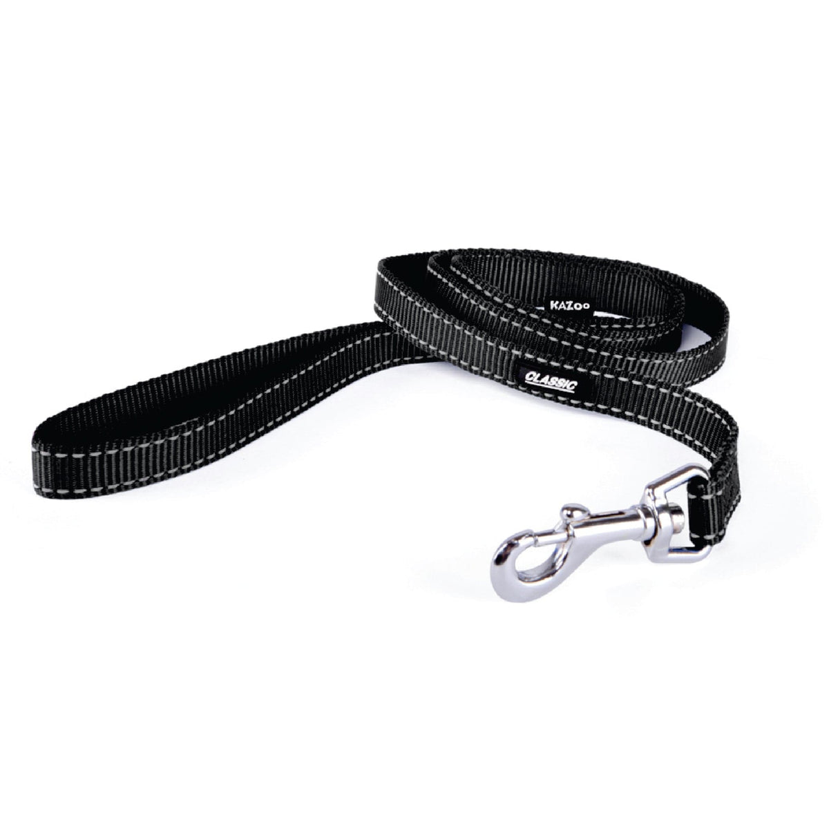 Kazoo Dog Collars, Leads, Harness & Muzzles Default Kazoo Classic Lead Black 1200X15