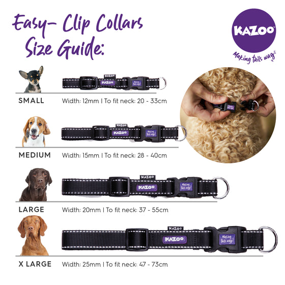 Kazoo Active Easy Clip Collar Medium