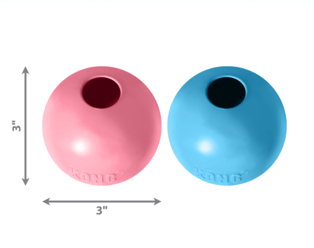 Kong Dog Toy Kong Puppy Ball Medium Pink