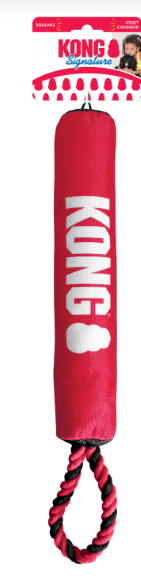 Kong Dog Toy Kong Signature Stick w/Rope Medium