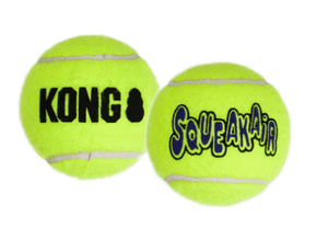 Kong Dog Toy Kong SqueakAir Ball 2-Pack Large