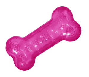 Kong Dog Toy Kong Squeeze Crackle Bone Assorted Colour Large