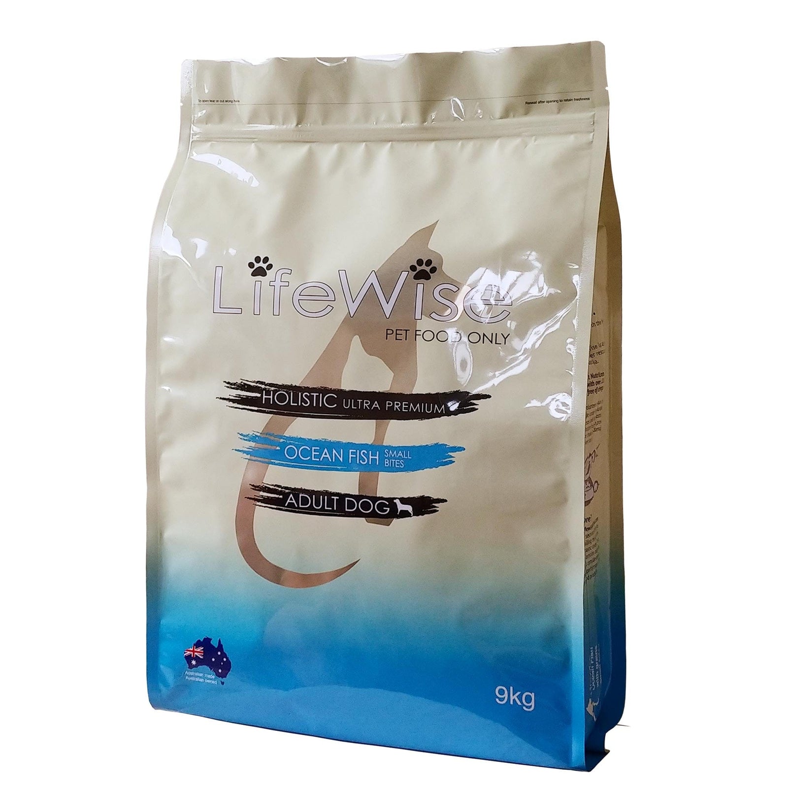 LifeWise Dog Dry Food Lifewise Ocean Fish Small Bites 9kg