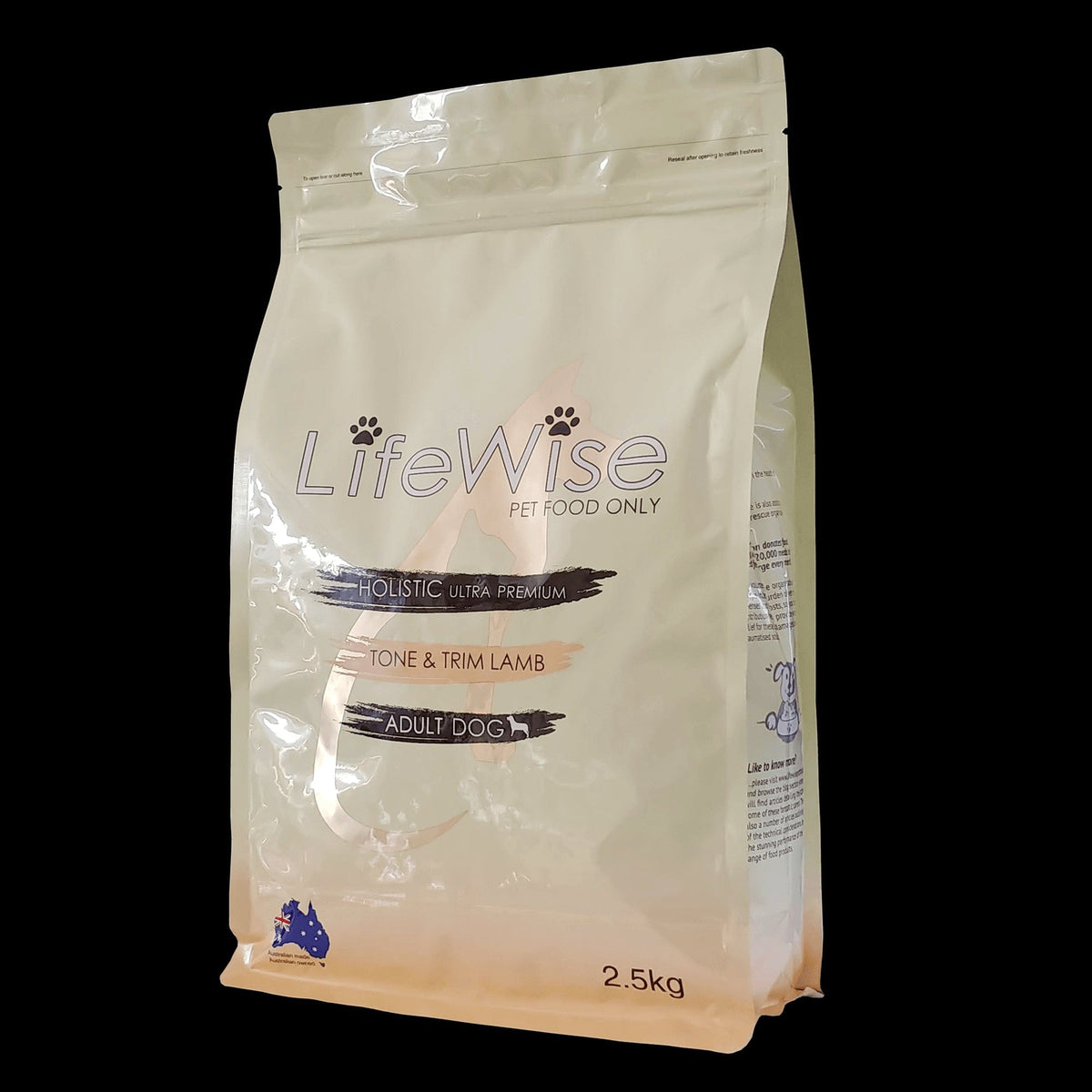 LifeWise Dog Dry Food Lifewise Tone & Trim Lamb 2.5kg