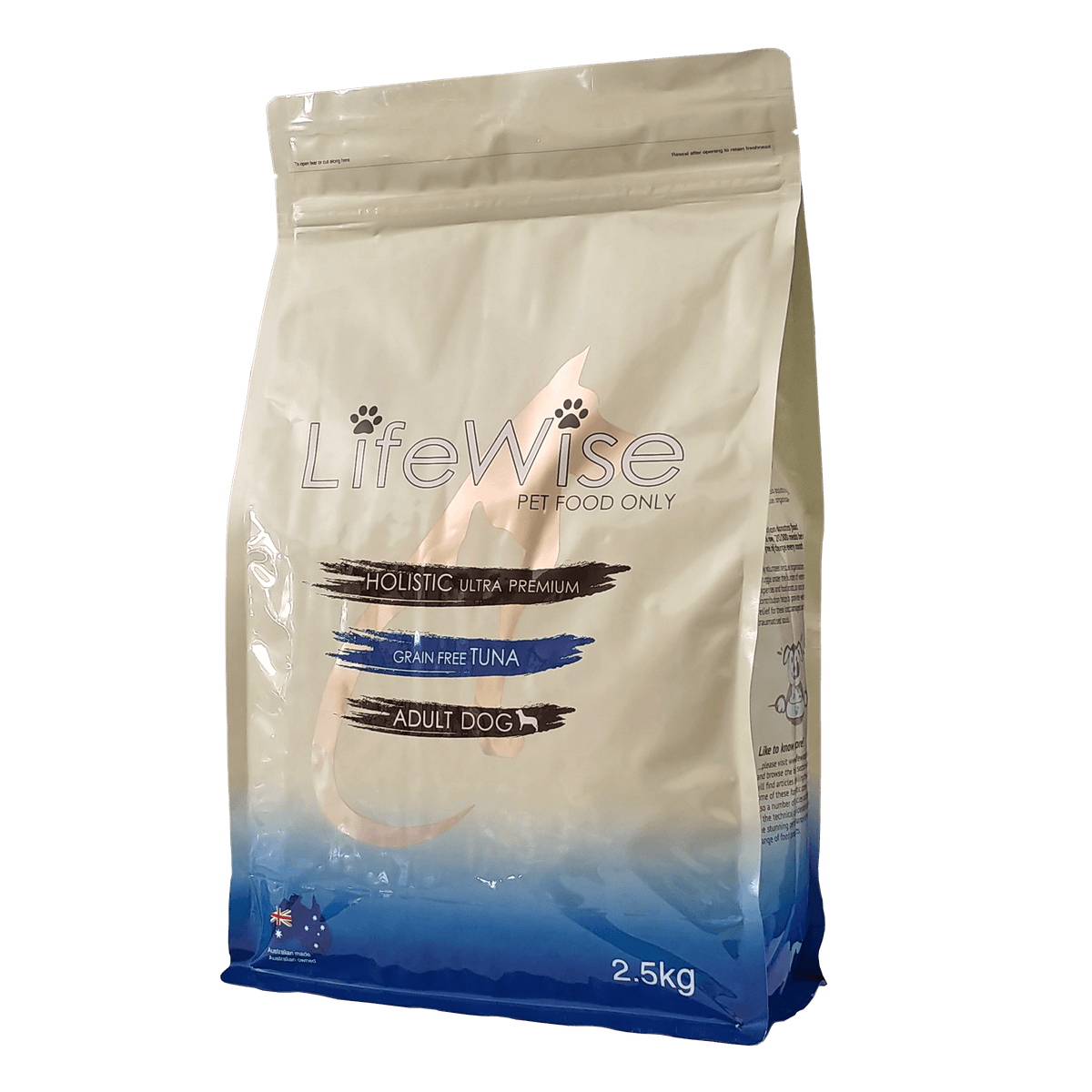 LifeWise Dog Dry Food Lifewise Wild Tuna and Vegetables Grain Free 2.5kg
