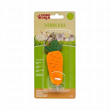 Living World Nibblers Carrot on Stick Large