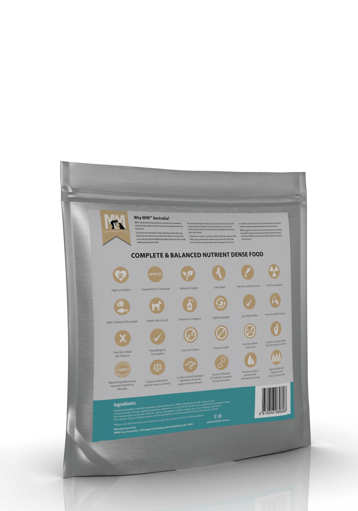 Meals For Mutts Dog Dry Food Default Meals For Mutts Dog Salmon & Sardine 2.5Kg