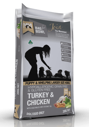 Meals For Mutts Dog Dry Food Default Meals For Mutts Puppy Grain Free Turkey & Chicken 20Kg