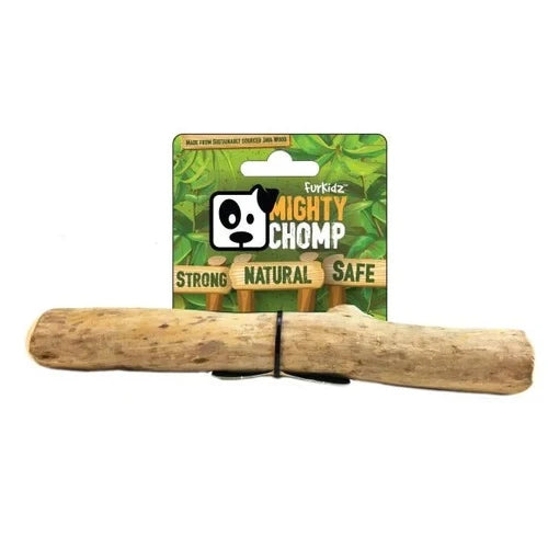 FurKidz Mighty Chomp Coffee Wood Bar Small