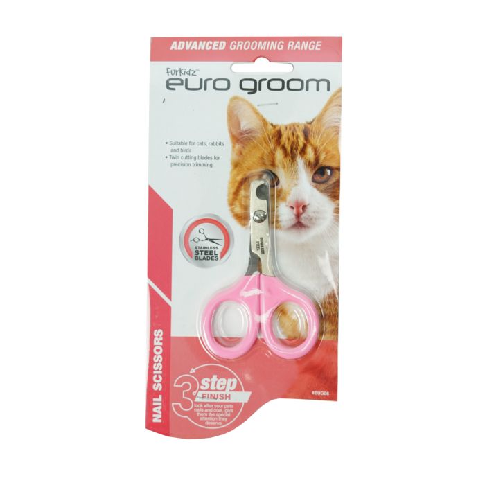 Euro Groom Cat Nail Scissors Round Nose