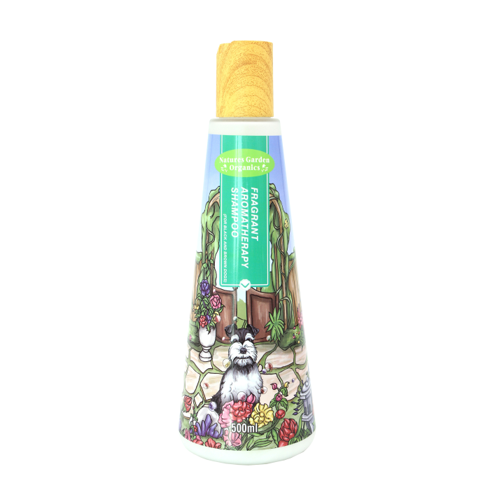 Natures Garden Aromatherapy Shampoo Black/Brown Dogs 500ml