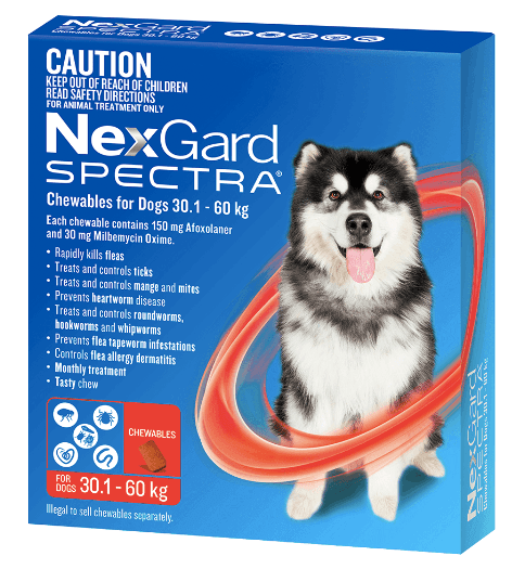 Nexgard red sales 6 pack