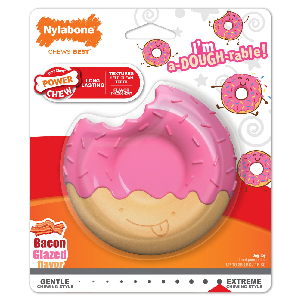 Power Chew Donut Dog Chew Toy
